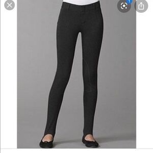 VINCE WOMEN BLACK STIRRUP EQUESTRIAN LEGGINGS PANTS